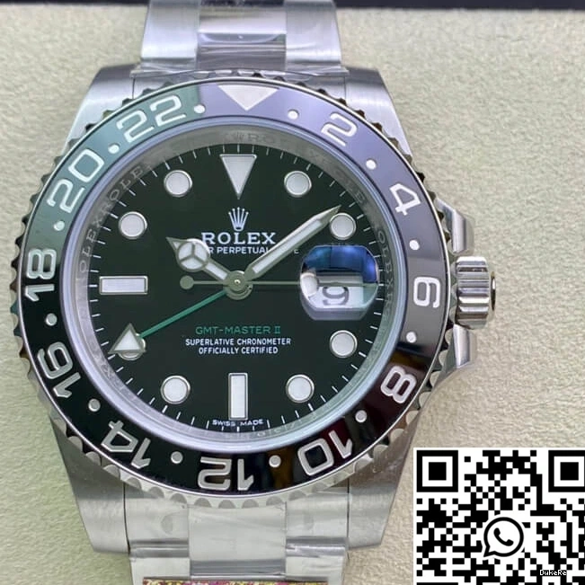 Black II Clean Master Dial Factory Rolex 116710LN-78200 GMT 0725